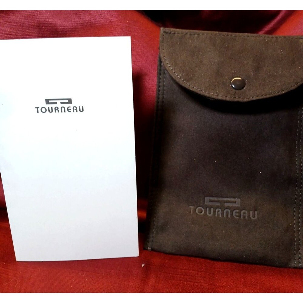 Tourneau Watch Pouch With Logo & Booklet H10 N